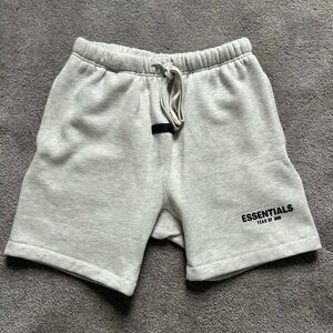 Essentials Gray Athletic Shorts